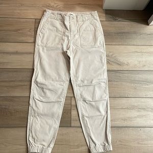 LOFT Khaki Cargo Pants
